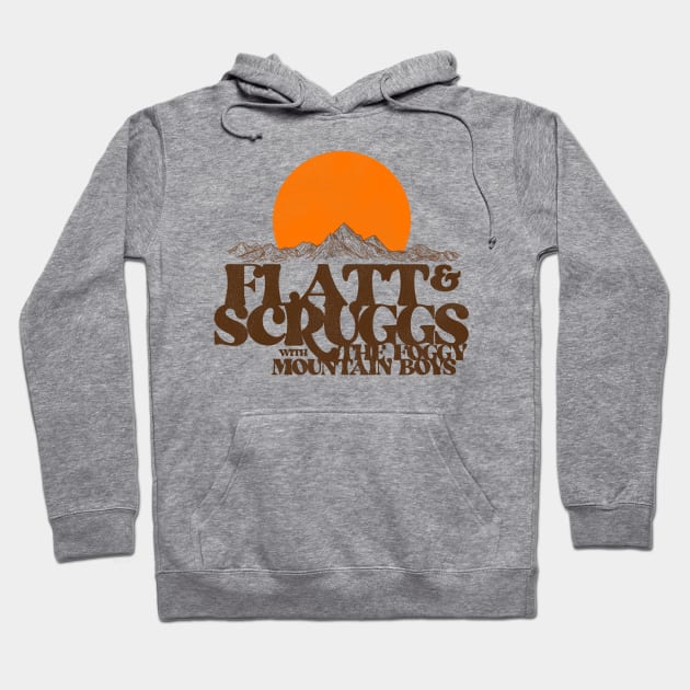 Flatt and Scruggs Rising Sun Hoodie by darklordpug